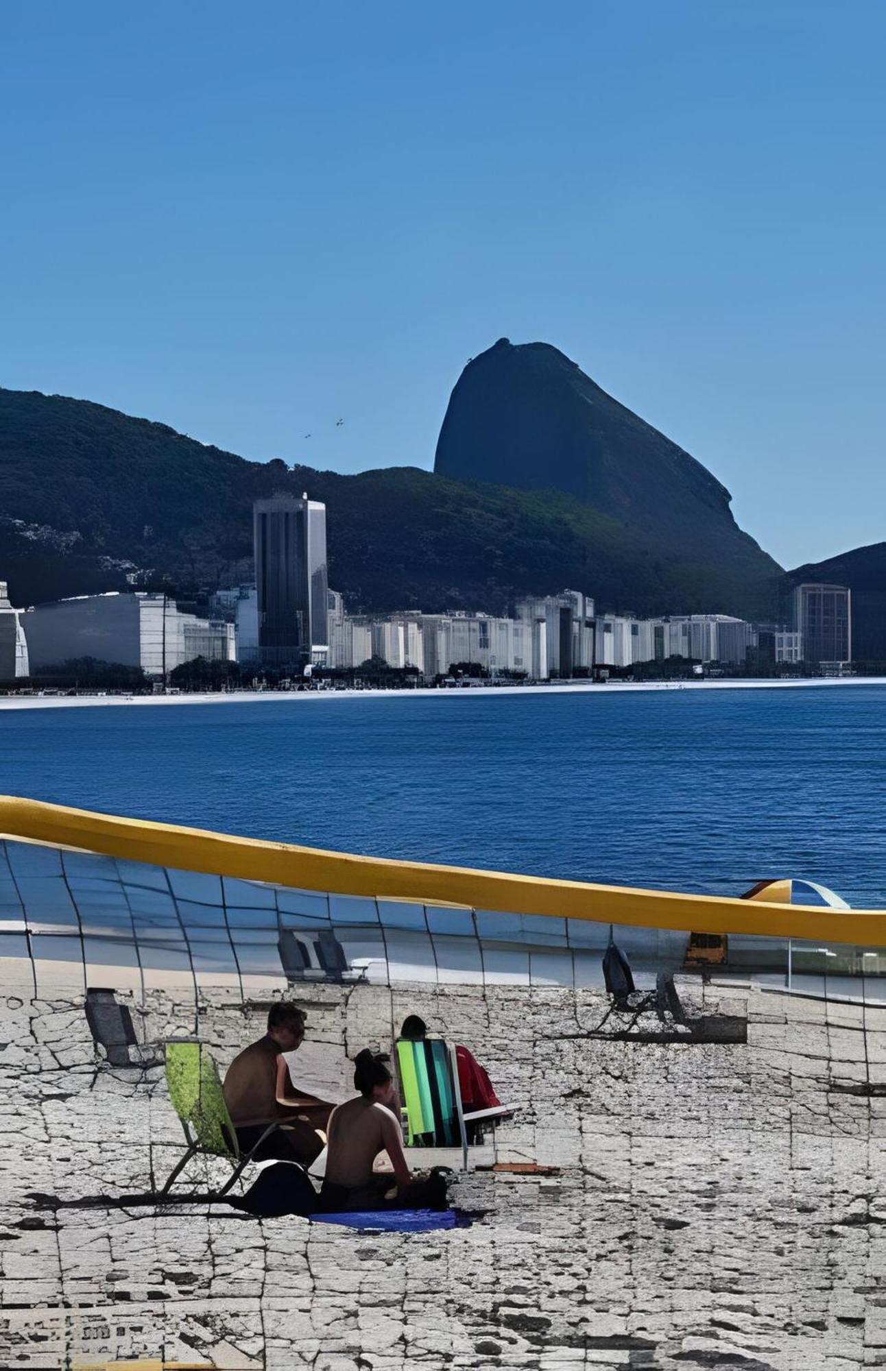 Studio Pe Na Areia Em Copacabana Rio de Janeiro Exterior photo